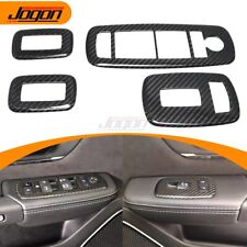 Real Carbon Window Lift Switch Button Panel Cover For Dodge RAM 1500 TRX 2019-23 picture