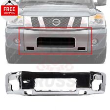 New Front Bumper Chrome Steel For 2004-2015 Nissan Titan 2005-2007 Nissan Armada picture