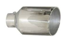 Pypes EVT510 Exhaust Tip 5 in ID x 10 in OD x 18in L Bolt On Polished 304 SS picture