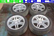 SET 4 OEM Mercedes W204 C350 08-11 AMG 6 Spoke Wheels Rims Tires 7.5 8.5 x 17  picture