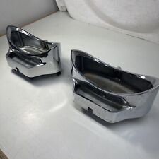 1959 Oldsmobile 98 Tail Light Bezels & Backing Plates d4 picture