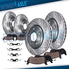 330mm Front Rear Rotors + Brake Pads for 2011-2018 Dodge Durango Grand Cherokee picture