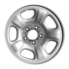 09040 Reconditioned OEM 16x7 Silver Steel Wheel fits 2002-2007 Jeep Liberty picture