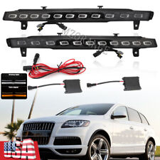 Sequential LED DRL Daytime Running Light Turn Signal Lamps For Audi Q7 2010-2015 picture