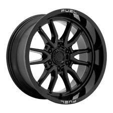 1 New 20X10 6X139.7 -18 Fuel 1PC D760 Clash Gloss Black Wheel/Rim picture