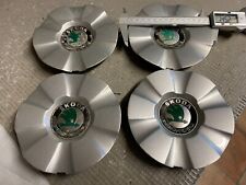 Set of 4 Skoda Fabia 145mm wheel centre caps  1U0601151B # JL476 picture