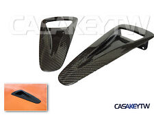 2X New High Quality Carbon Fiber Hood Vents Intake Ducts For~2009~17~Nissan GT-R picture