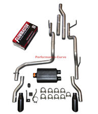 Dual Exhaust Kit Flowmaster Super 40 - Aggressive Fits 03-12 Dodge Ram 2500 3500 picture