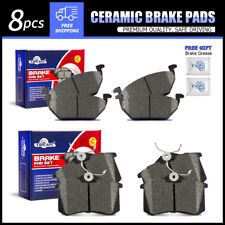 Front & Rear Ceramic Brake Pads for Volkswagen Jetta Beetle Golf City picture