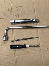 Original Mercedes 300D Tire tool. 17MM Wrench.  Been Sitting On Shelf. picture