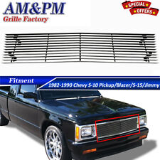 Fits 1982-1990 Chevy S-10 Pickup/Blazer/S-15/Jimmy Chrome upper Billet Grille picture