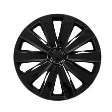 Wheel Rim Cover Hub Caps ABS 16” Black 4 Pcs Classic For Nissan Sentra picture