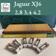 Jaguar XJ6 Series 1 & 2 Carburettor Models Air Filter & Spark Plug Kit EAC4954 picture