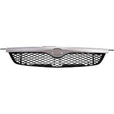 Grille Assembly For 1999-2000 Mazda Protege w/ Chrome Molding picture