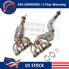 For BMW 325i 325ci Bank 1 & Bank 2 Catalytic Converters 2001 2002 2003 2004 2005 picture