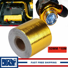 Car 1200°f Continuous Gold Reflective Heat Shield Self Adhesive Wrap Tape 2