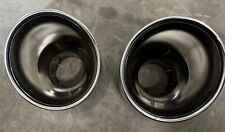 Nissan GTR GT-R OEM Chrome Exhaust Tips Pair picture