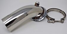 Stainless Down Pipe Elbow 90 Holset Turbo HY35 HX HE351 Vband Flange Clamp 4.0