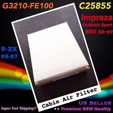 For Impreza Outback Sport WRX 02-07 / 9-2X 05-07 CABIN AIR FILTER C25855  picture