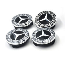 4PC 75mm Wheel Center Hub Caps Cover Logo Badge Emblem Sticker For Mercedes-Benz picture