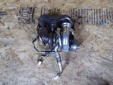 BMW OEM E60 E82 E90 FRONT ENGINE ATTACHED CHARGER TWIN TURBO HEADER picture
