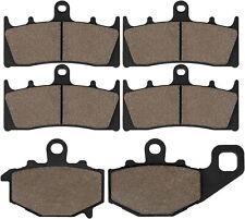 Front and Rear Brake Pads for Kawasaki ZX6R ZX-6R ZX600 1998-2001, ZZR600ZX 600 picture