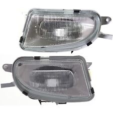 Clear Lens Fog Light Set For 2000-2003 Mercedes Benz E320 LH and RH with Bulbs picture