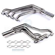 FOR 67-74 SBC V8 LS/LS1-LS6 LSX STAINLESS LONG-TUBE HEADER EXHAUST MANIFOLD picture