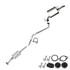 Exhaust System with Hangers + Bolts  compatible with :95-97 Corolla Geo Prizm picture