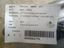 Wheel 17x7-1/2 9 Spoke Chrome Clad Fits 10-12 MKZ 274144 picture