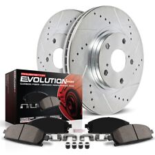 K1515 Powerstop 2-Wheel Set Brake Disc and Pad Kits Front for Saturn SL2 SL1 SC2 picture