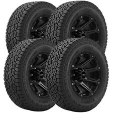 (QTY 4) LT235/80R17 Kumho Road Venture AT52 120/117R Load Range E Tires picture