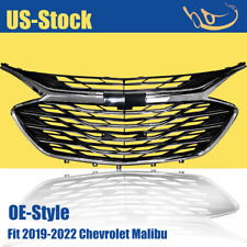 3PCS Chrome Front Grille Upper Lower Grill For Chevrolet Malibu 2019 2020-2023 picture