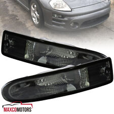 Smoke Bumper Lights Fits 2000-2002 Mitsubishi Eclipse Front Turn Signal Lamps picture