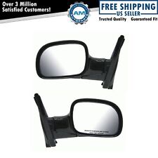 Manual Side View Mirrors Left & Right Pair Set for 01-07 Grand Caravan Voyager picture
