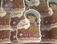 Coors Rodeo Cowgirl Sticker picture