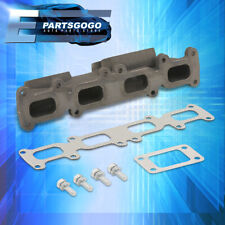 For 03-05 Dodge Neon SRT4 2.4 Cast Iron T3 T4 Turbo Manifold Exhaust Headers Kit picture