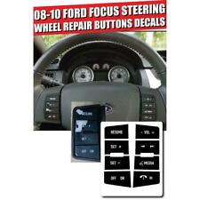 For FORD FOCUS STEERING WHEEL BUTTON REPAIR DECALS STICKERS TRIM 2008 09 10 picture