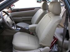 FOR LEXUS SC300 SC400 1992-98 IGGEE S.LEATHER CUSTOM MADE SEAT COVERS 13 COLORS picture