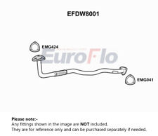 Exhaust Pipe fits DAEWOO NUBIRA J100 2.0 Front 97 to 99 X20SED EuroFlo Quality picture