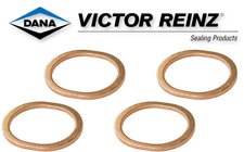 NEW Exhaust Manifold Gasket ( Copper Seal Ring ) for Porsche 912 / 914  Set of 4 picture