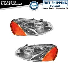 Headlights Headlamps Left & Right Pair Set for Chrysler Sebring Dodge Stratus picture