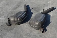 05-09 BENTLEY ARNAGE REAR EXHAUST MUFFLER MUFFLERS LEFT AND RIGHT SIDES PAIR OEM picture