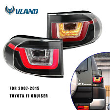LH+RH Tail Lights LED Brake Rear Lamp RED Strip For 2007-2015 Toyota FJ Cruiser picture