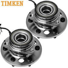 Pair Timken Front Wheel Bearing & Hub Assembly for 1995-2000 Escalade Yukon 4WD picture