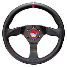 Sparco Steering Wheel R383 Champion Black Leather / Black Stitching picture