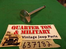 Intake Valve 134L four cylinder engine NICE  Fits jeep Willys MB GPW CJ2A CJ3A picture