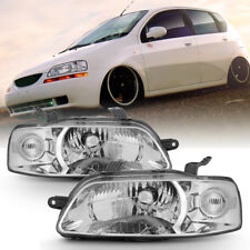 NEW 2004-2007 Chevy Aveo 06-08 Aveo5 Hatchback Headlights Headlamps Left+Right picture