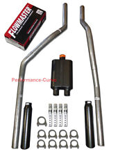 83-01 Chevrolet GMC S10 S15 Truck Dual Performance Exhaust - Flowmaster Super 44 picture