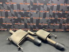 2013 CADILLAC CTSV CTS-V COUPE CORSA AXLE BACK EXHAUST 2.5in 4.5 Black Tips USED picture